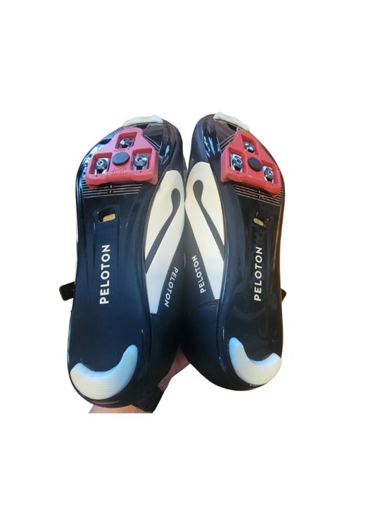 Peloton Altos Cycling Shoes IOB Black and Red main image 5
